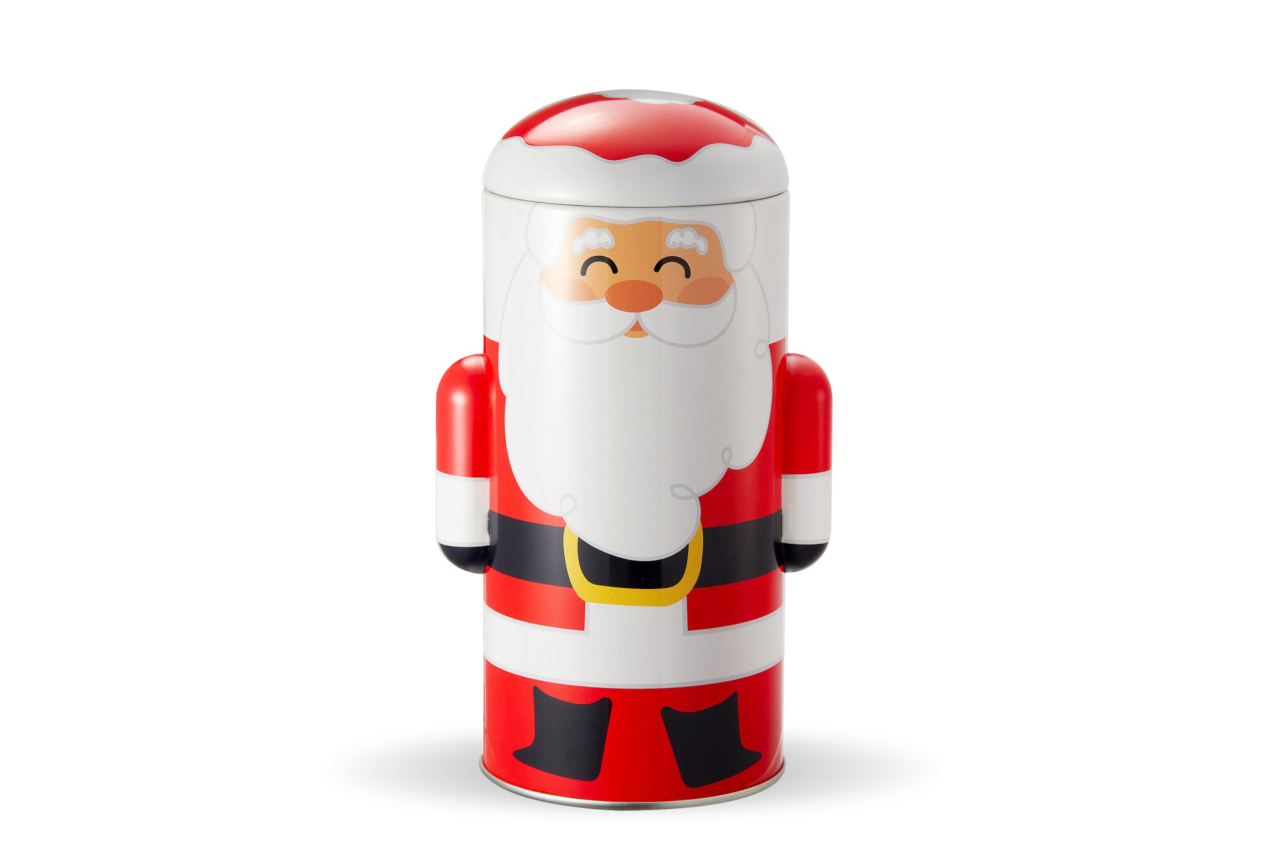 Latas métalliques de Noël pour présents de Noël